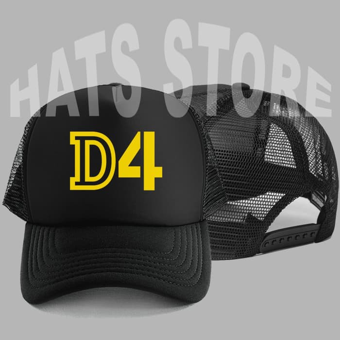 Topi Trucker Logo NIKON D4
