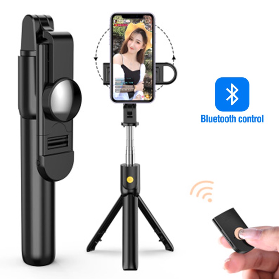 TONGSIS S05-S TRIPOD BLUETOOTH SELFIE STICK REMOTE CONTROL WITH 1 LED