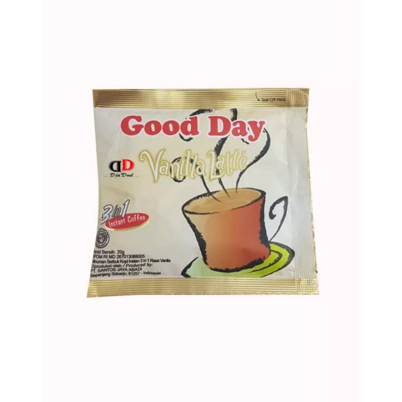 

Good Day Vanilla Latte @ 10 x 20 Gr