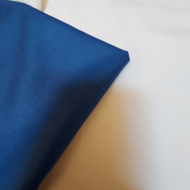 KAIN KATUN TOYOBO ROYAL MIX PER 0.5 METER-TYB  - BIRU ELEKTRIK