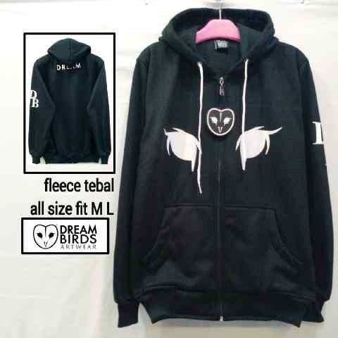 Sweater Dreambirds Dream Birds Jaket Pria Hoodie Distro Sablon Zipper Laki Wanita Fleece Polos Murah