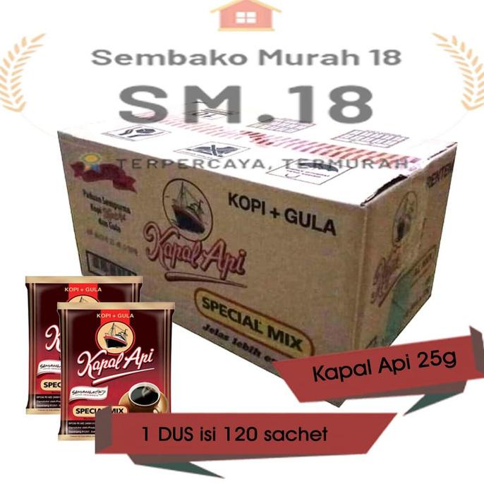 

Gaya Kopi Kapal Api Mix Dus Isi 120 Sachet - Sembako Termurah / Coffee Hot Sale