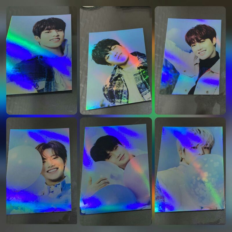 

POSTCARD HOLO TREASURE EFFECT | POSTCARD HOLO CHAPTER 3 BLACK VER WHITE VER