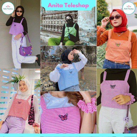 AT - SALE - Mariposa Tanktop / Marimar Bordir