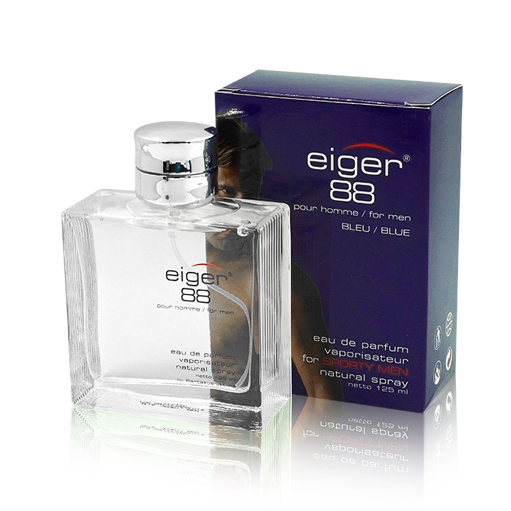 EIGER 88 EAU DE PARFUM BLUE - 125 ML for SPORTY MEN