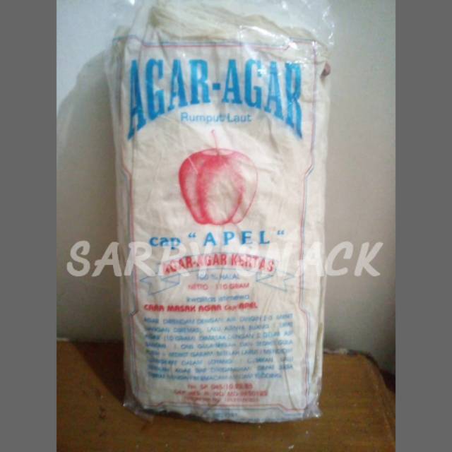 

AGAR-AGAR KERTAS CAP APEL 110g