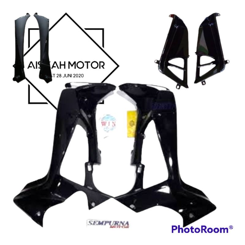 Bodi Halus Honda Supra X 125 Batman Warna Hitam