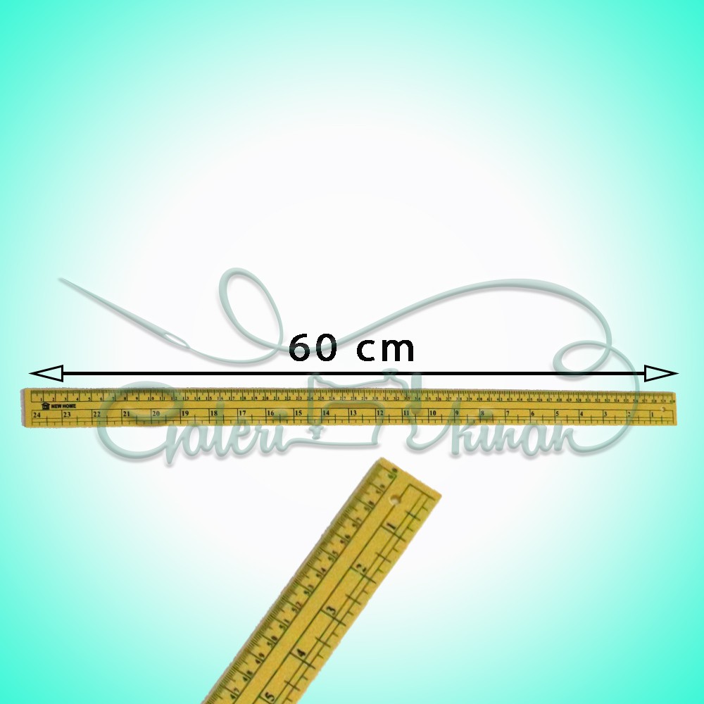 

Penggaris Pola Lurus 60 cm