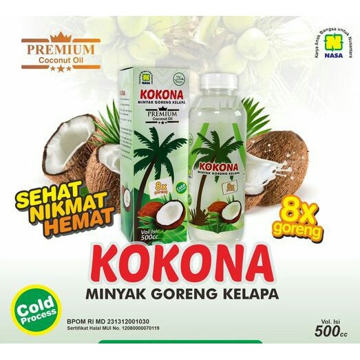 

Kokona / Minyak Goreng Kelapa (500 ml)