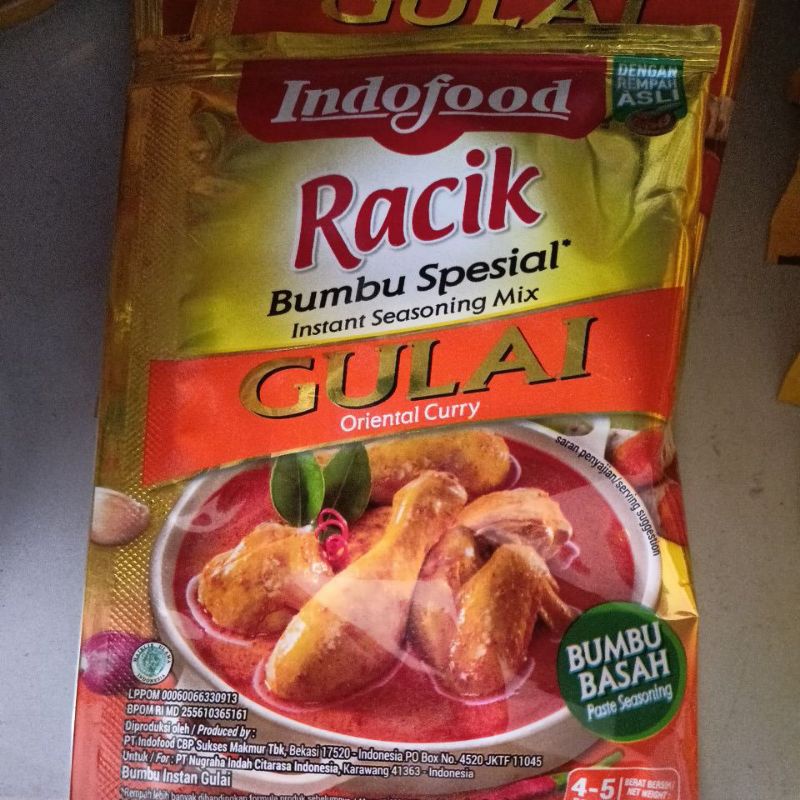 

indofood racik gulai 45g