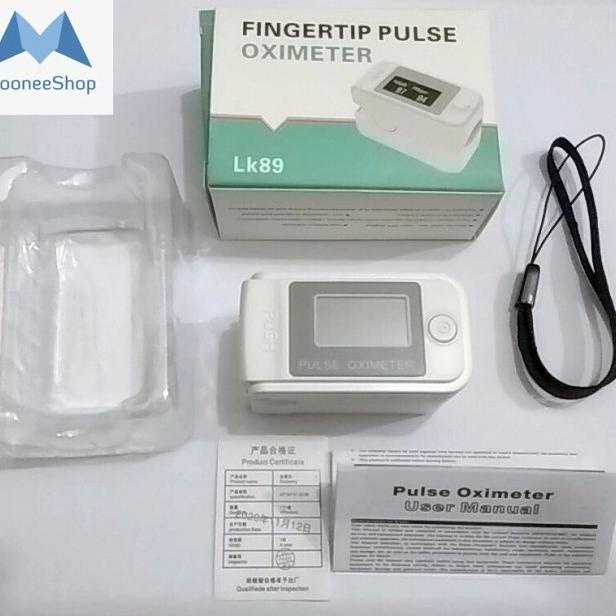 Oximeter Fingertip Pulse Oximeter Lk89 Oximetry Saturation Led Termurah