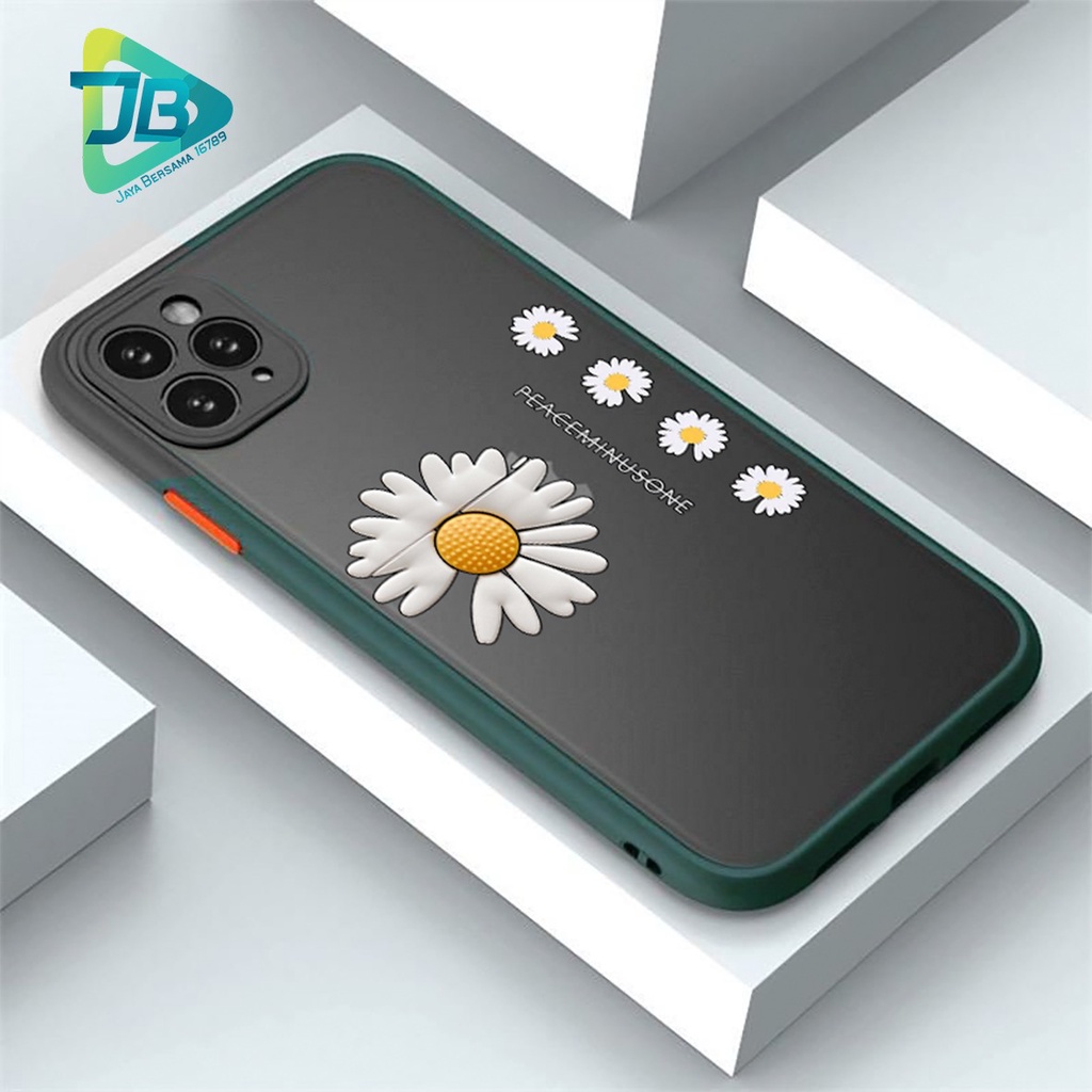 SOFTCASE DOVE DAISY OPPO VIVO SAMSUNG XIAOMI REALME IPHONE ALL TYPE JB5014