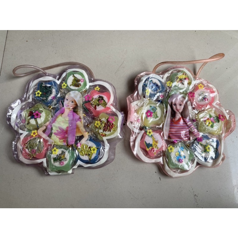 

Penghapus set motif barbie isi 10 pc