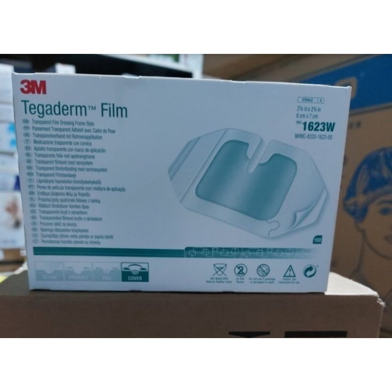 Tegaderm 1623 / Tegaderm 1623W / Plaster infus Transparan / Plester Infus