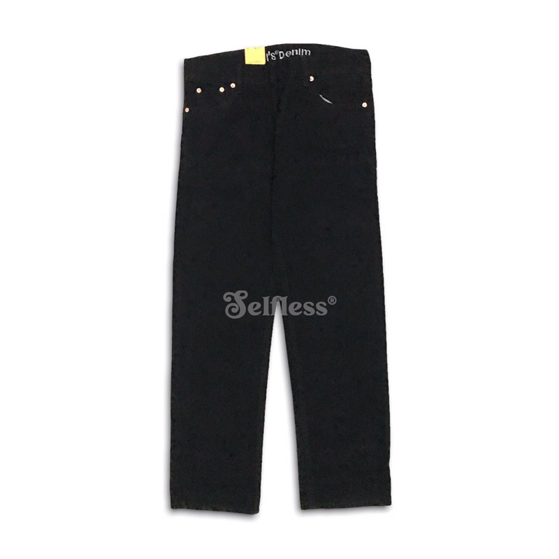 Celana Jeans Regular Straight Loose Fit Pria Celana Panjang Jeans Jins Jens Standar Reguler Lebar Kombor Gober Gombrang Gombrong Pria Hitam Biru Muda Tua Navy