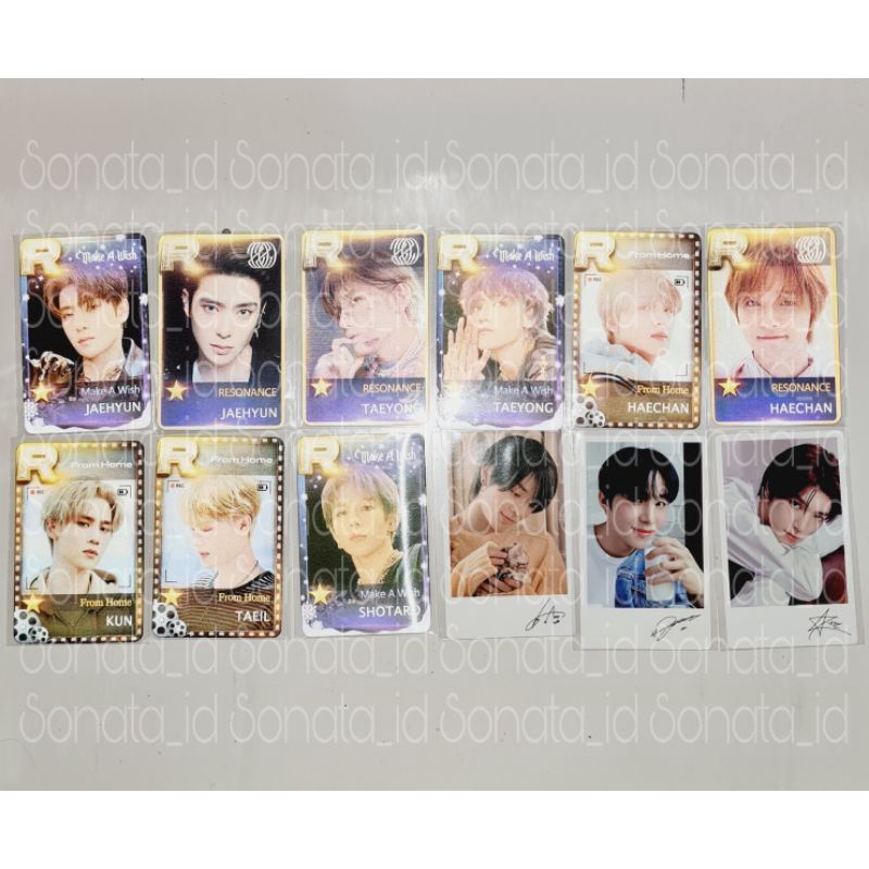 Lenticular Card Fanmade NCT, POLA NATREP(NATURE REPUBLIC)Jaehyun Haechan Taeyong Yuta Jungwoo Taeil