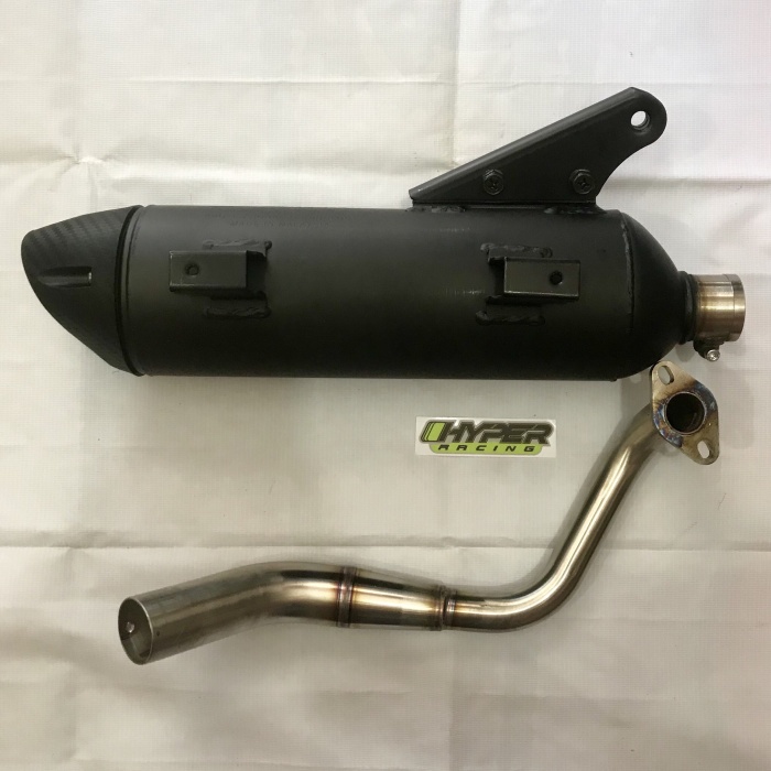 Knalpot AHM Original Malaysia (Model Tsukigi) - Beat / Scoopy / Spacy