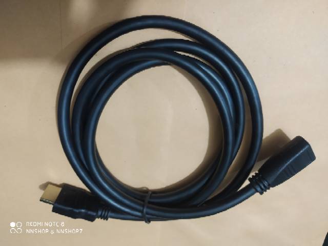 PENYAMBUNG KABEL HDMI MALE TO FEMALE EXTENSION 1METER