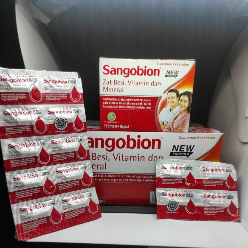 Jual SANGOBION KAPSUL PER STRIP | VARIAN 10 KAPSUL , 4 KAPSUL | Shopee ...