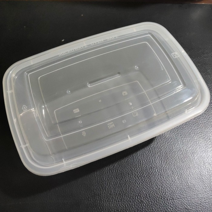 THINWALL DM PANJANG 1850 ML REC - FOOD CONTAINER - ISI 25 PCS