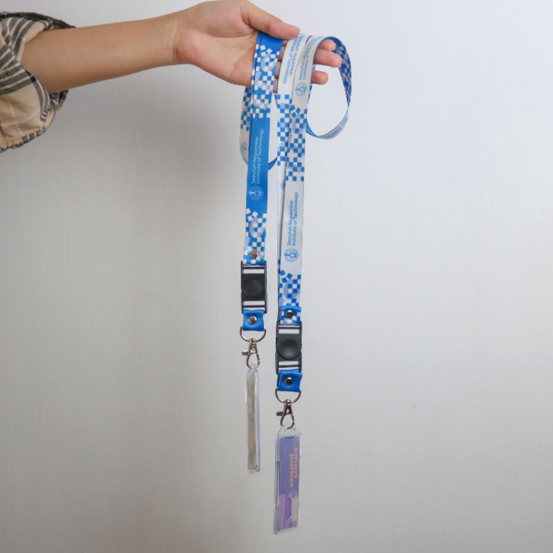 

Package 4 Lanyards (Code 01 - ITS Blue White)