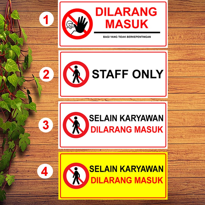 

Stiker Office kantor Ukuran 23 x 10 cm