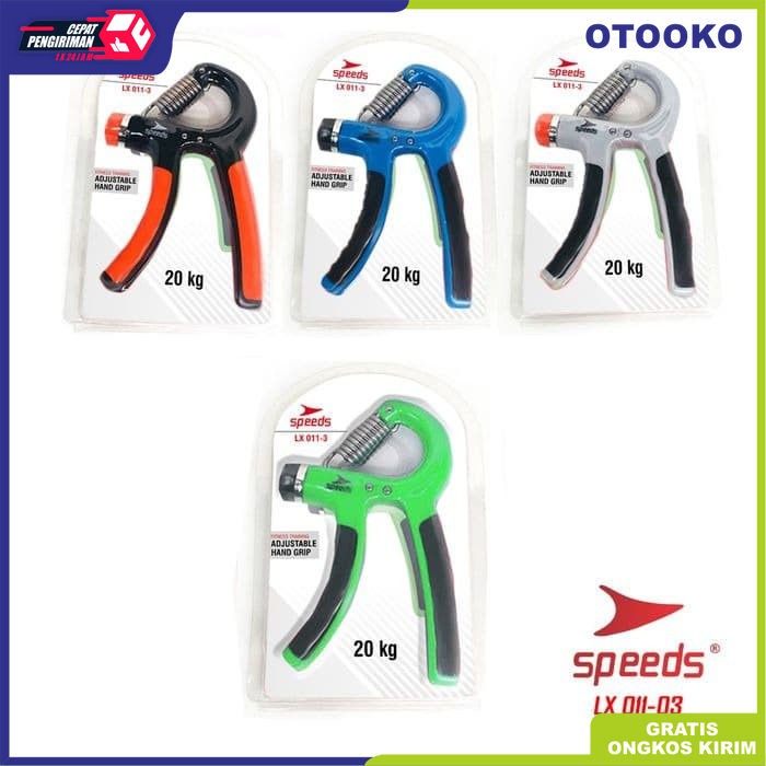 Hand Grip 5 - 20kg Adjustable HandGrip Alat Fitness otot Lengan