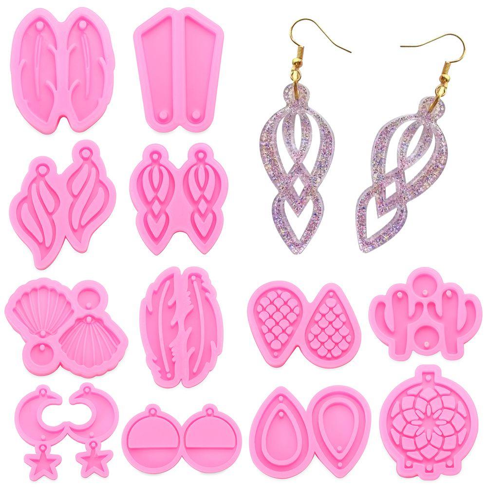 Top Anting Cetakan Kalung Pesona DIY Perhiasan Kerajinan Gantungan Kunci Liontin