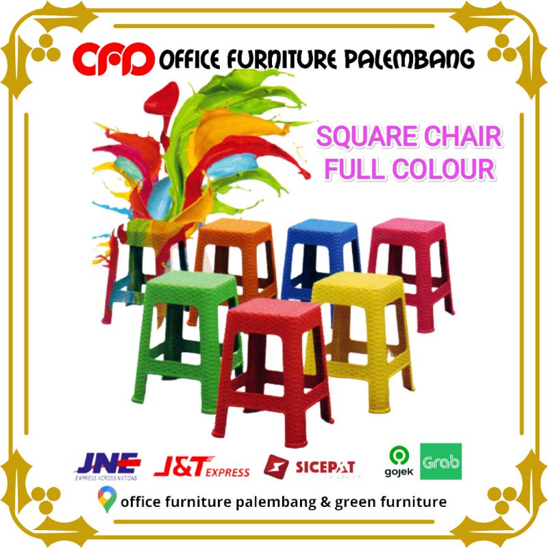 Jual Gojek Kursi Baso Plastik Olymplast Square Chair Kursi Kantin