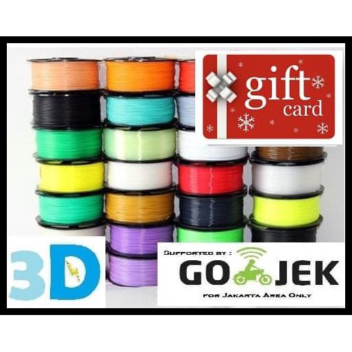 

BIG SALE TINTA 3D PRINTER FILAMENT PLA DAN ABS KUALITAS BAGUS !!