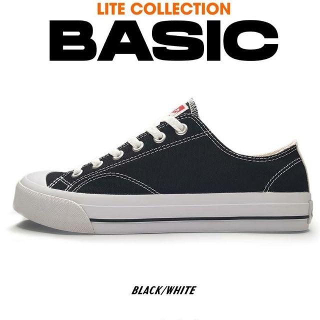VENTELA BASIC LOW 4 WARNA READY - SEPATU SNEAKER LOKAL TERBAIK-BASIC LOW BLK WHITE