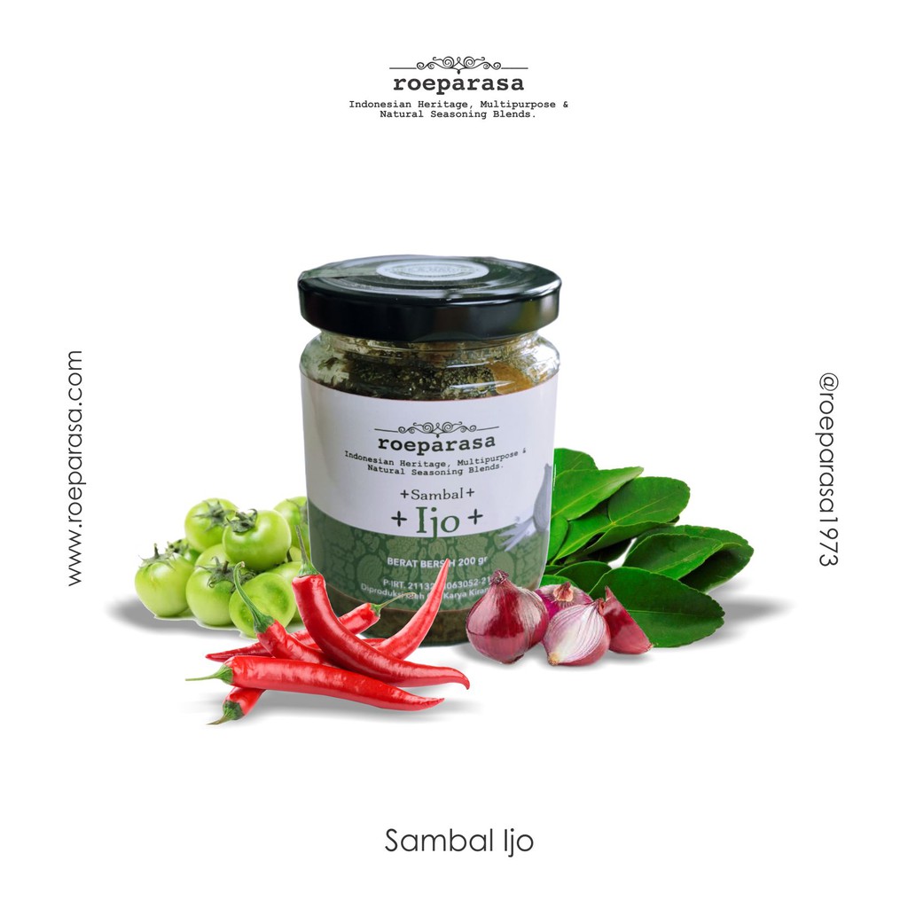 

Sambal ijo Roeparasa 200g