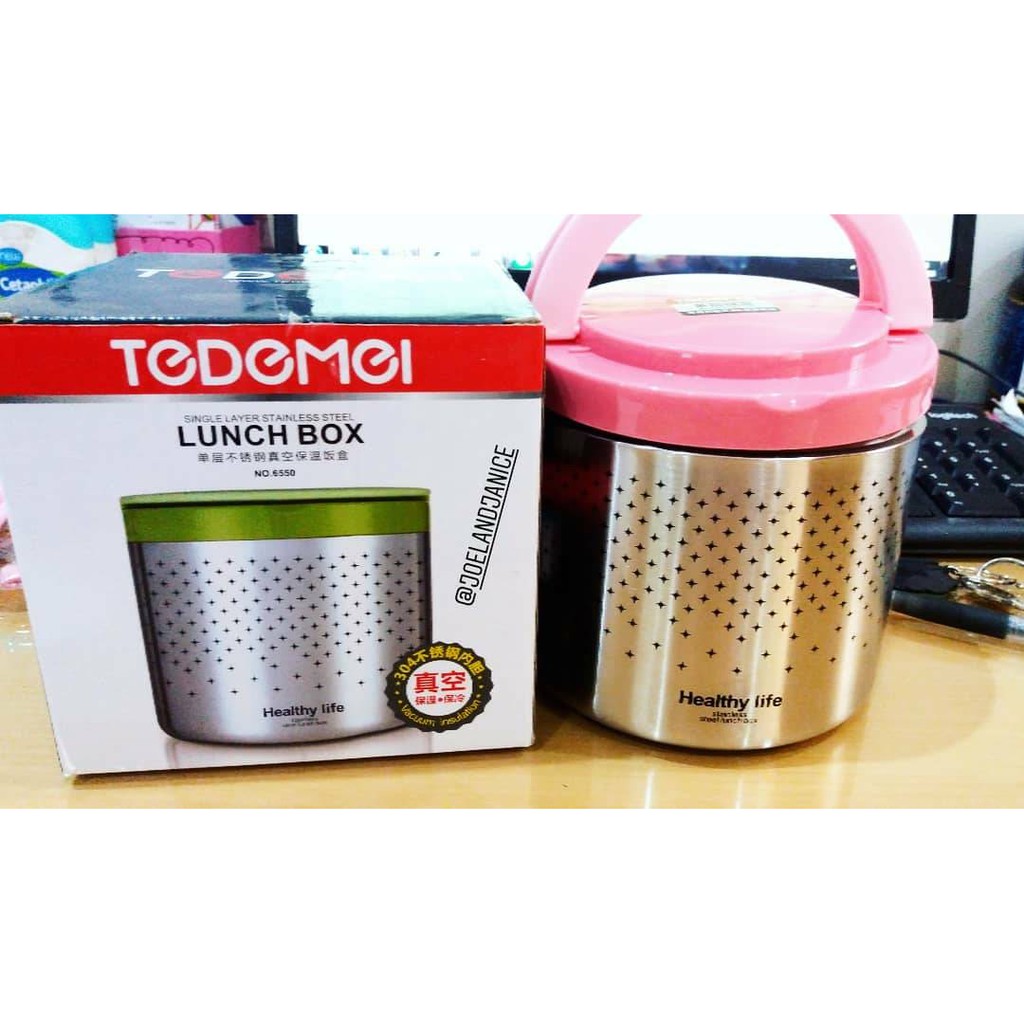 Tedemei Lunchbox Single Layer Stainless