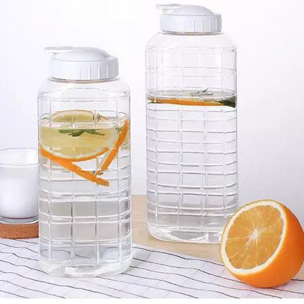 HOT SALE  Lock and Lock Tumbler Botol Air Tempat Minum Kulkas Plastik Chess Water Bottle 1.5L Loc