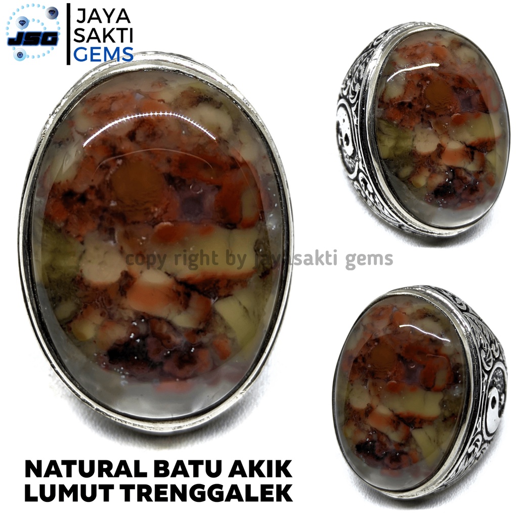 Natural Batu Akik Lumut Trenggalek LT07