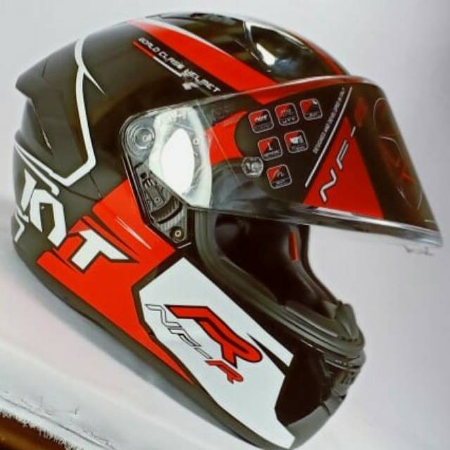 KYT NFR CARSO TRACK RED DOP