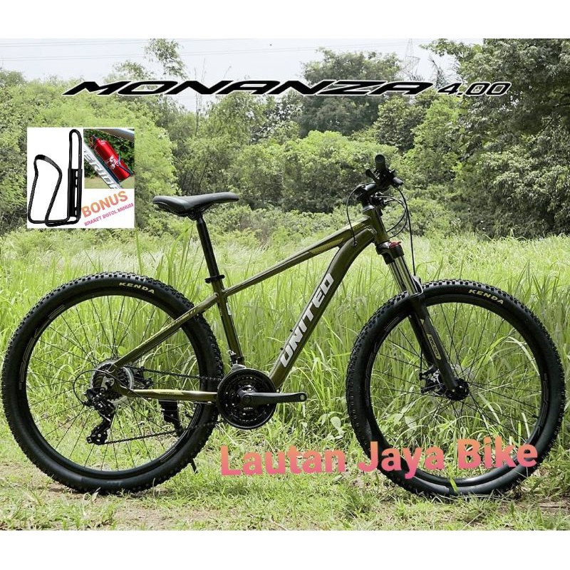 BIG PROMO SEPEDA GUNUNG 27.5 MTB UNITED MONANZA 4.0 NEW  Sepeda Murah