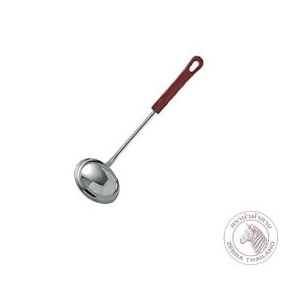 ✤ Zebra Chinese Ladle 3 Nylon Handle (105408) / Sendok Stainless ❆