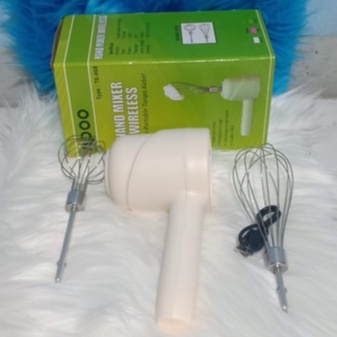 Hand Mixer Wireless VIPOO TE- 068 Blender Tangan Pengocok Telur