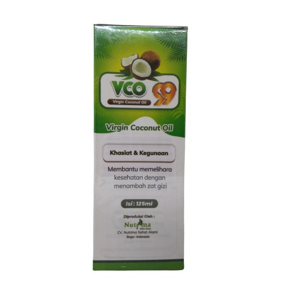 VCO 125ml Virgin Coconut Oil Extra Virgin 125 ml Original VCO 99