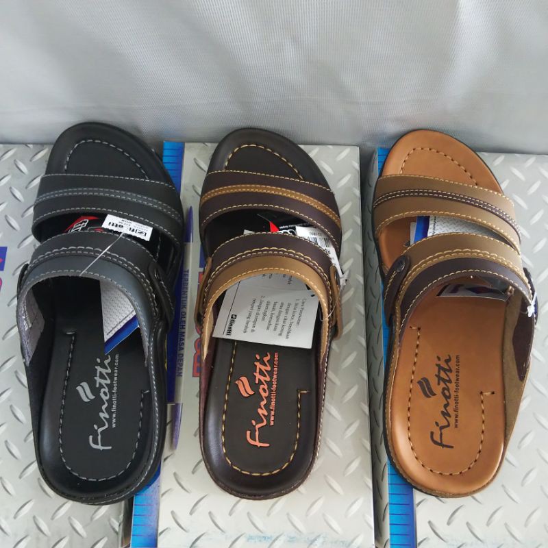 Sandal kasual Finotti BPZ 06 size 38-42, sandal sopan Finotti