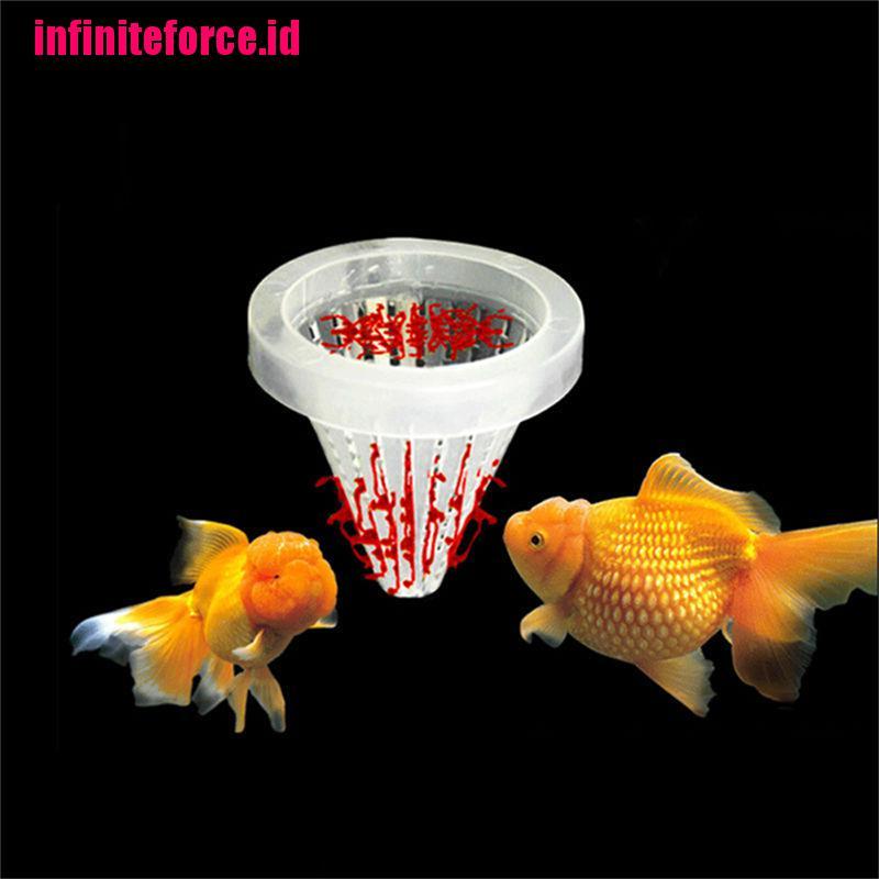 4pcs Aquarium Red Worm Feeder Cone Feeding for Fish Tank Angel Fish Discus Fish