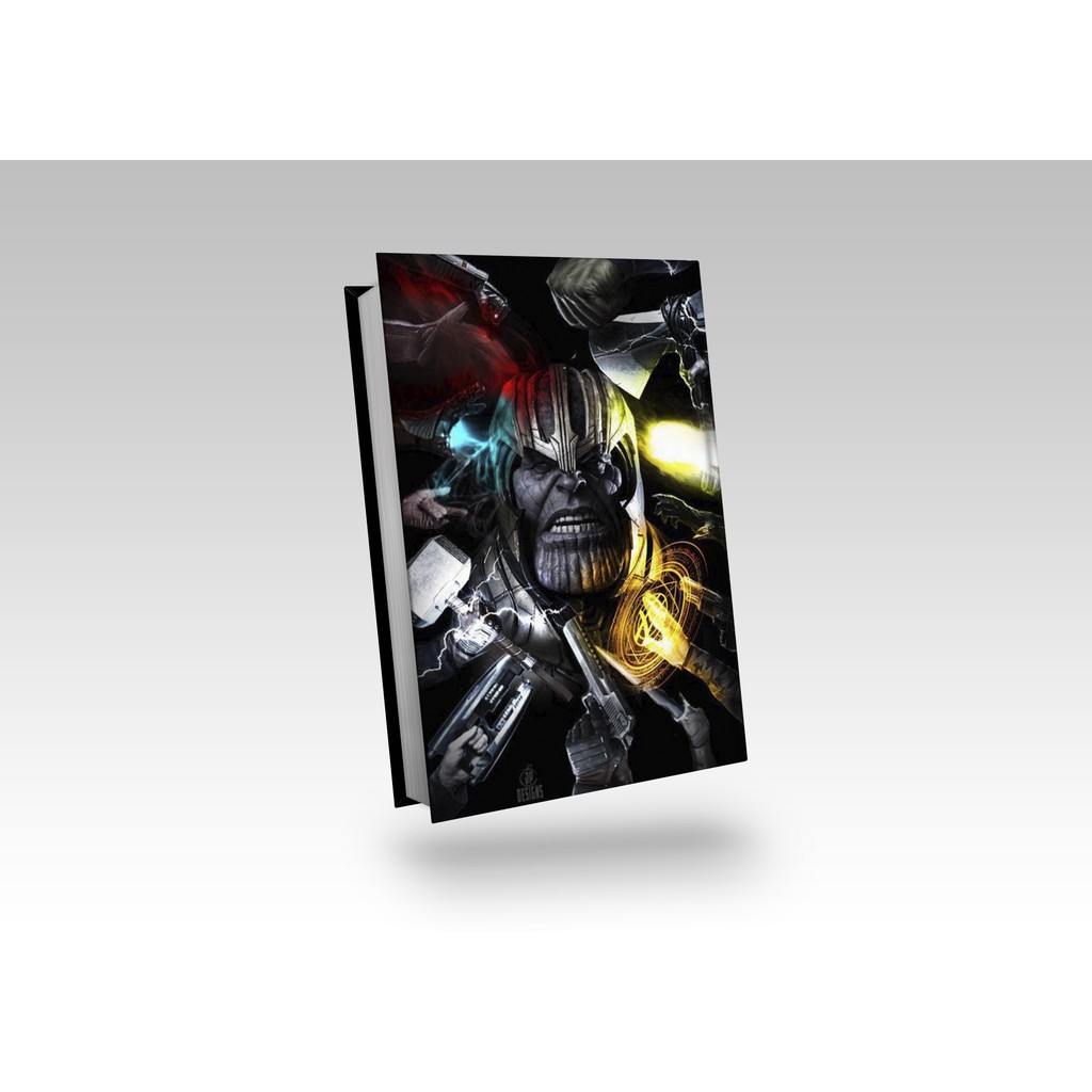 

Notebook Custom! Thanos Special Edition END GAME!!!