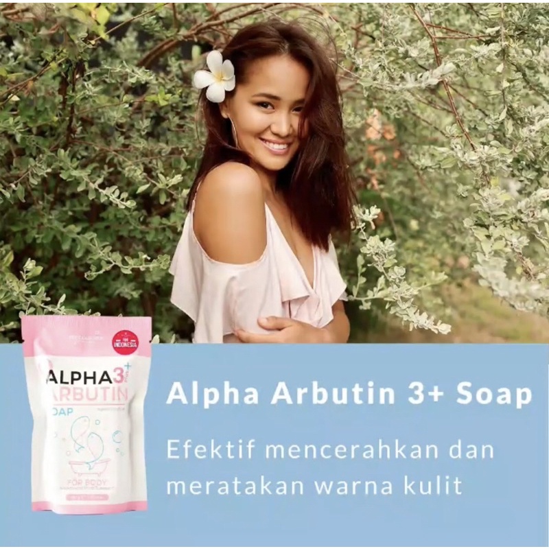 alpha arbutin soap