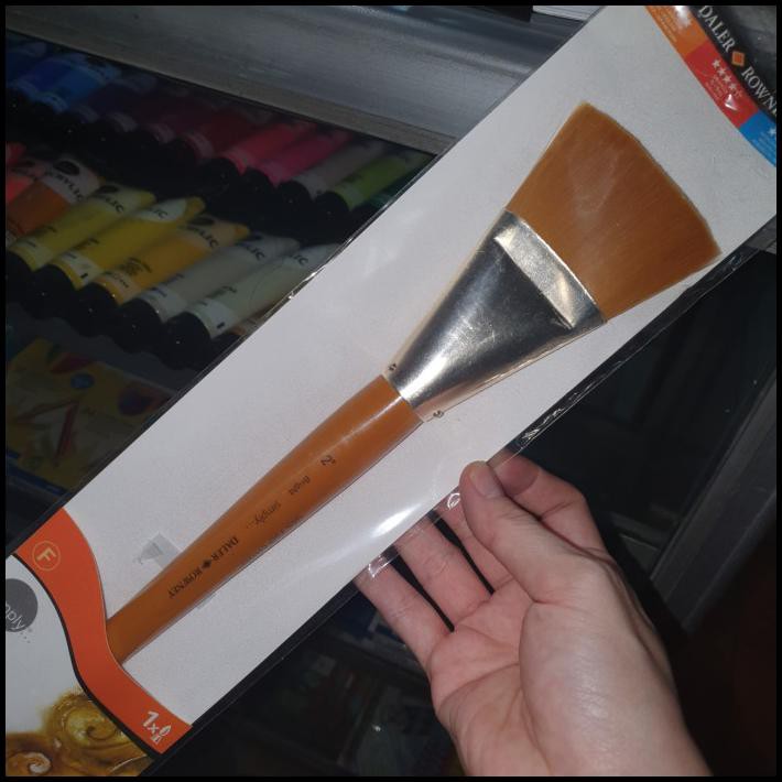 

Best Seller Kuas Flat Daler Rowney 2 Inch Bright