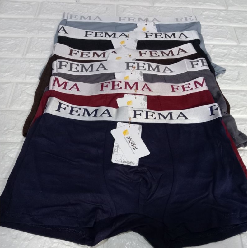 Celana Dalam Pria Boxer (FB355/7728) Harga 1biji Sempak Laki underware Man import