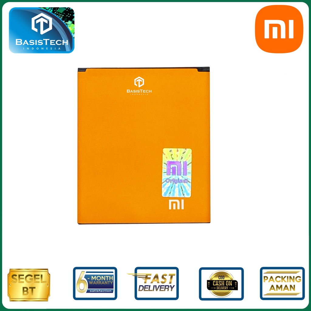 BATERAI XIAOMI REDMI 1 - REDMI 1S - REDMI 2 - REDMI 2S - REDMI 2A - REDMI 2 PRIME - BM40 BM41 BM44 - ORI99