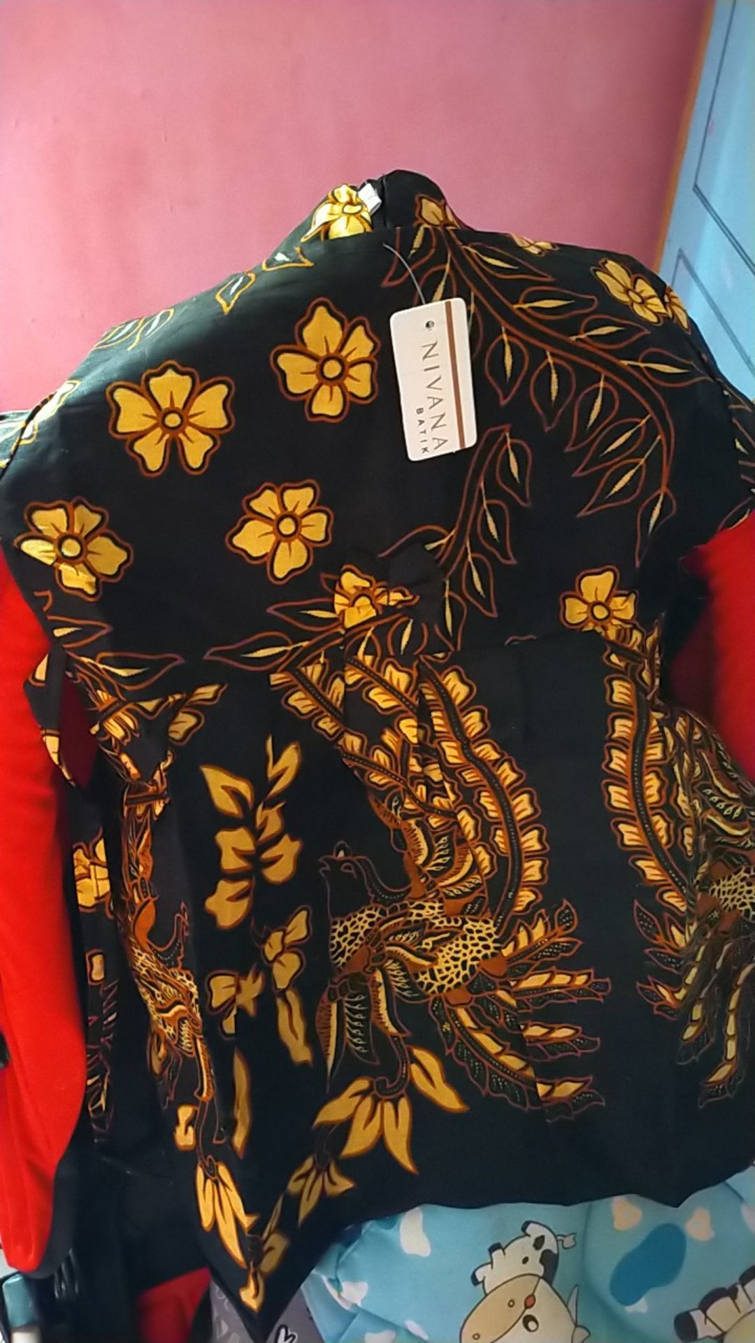 Nivana Batik Dress Anak Cewek Perempuan 1 - 7 Tahun