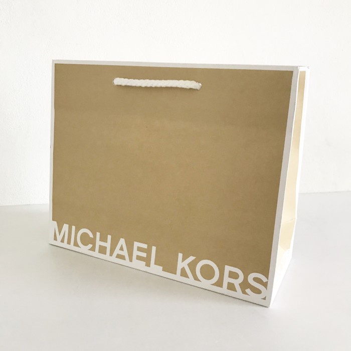 

(TERLARIS) paperbag michael kors original size small