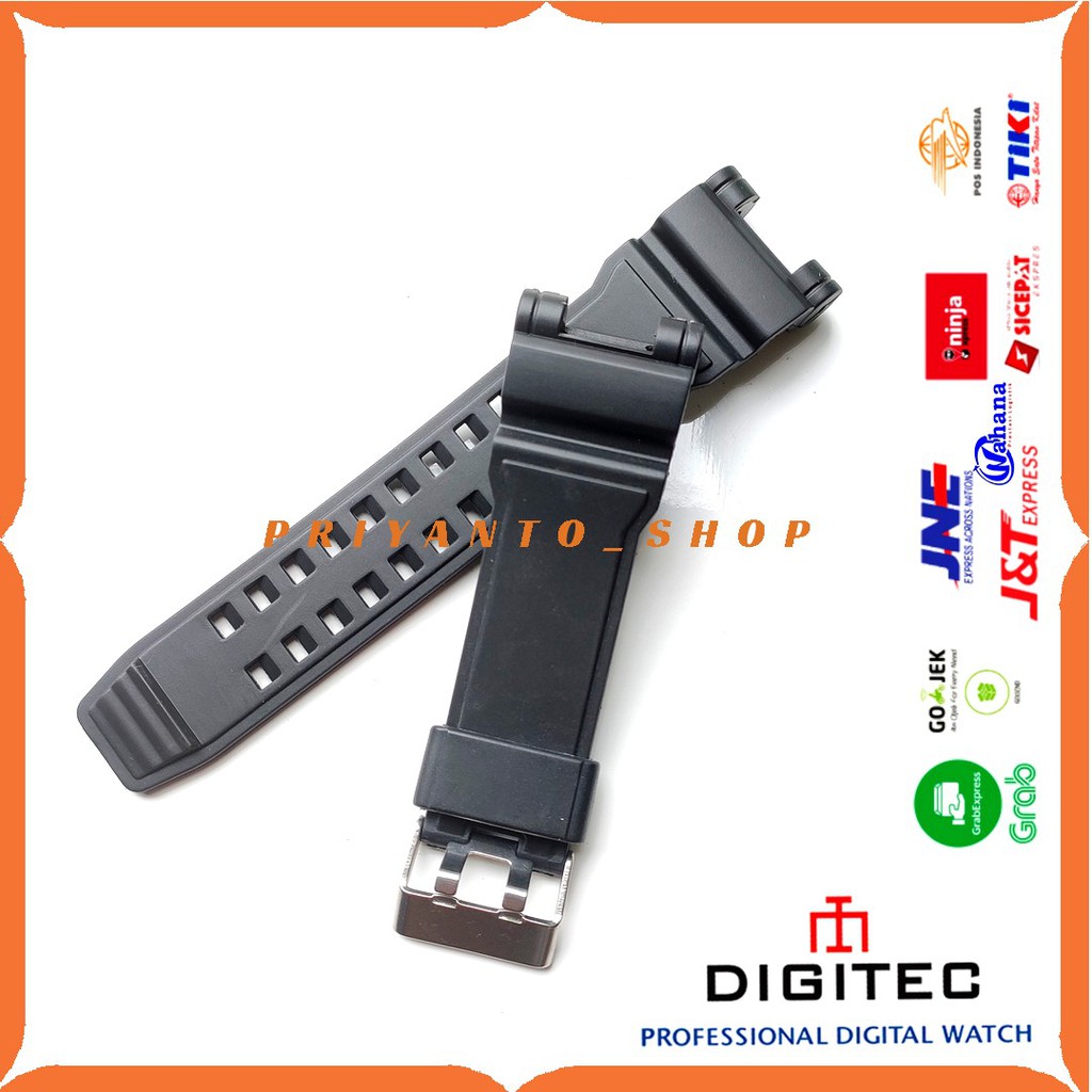 Strap Tali Jam Band Digitec 2078 Digitec DG -2078 Hitam
